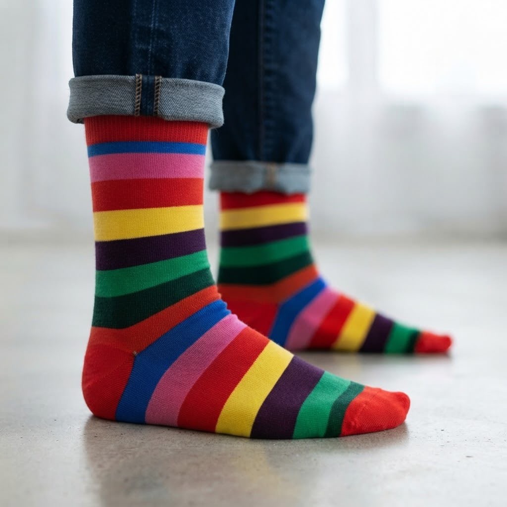 Happy Socks Stripe, Socken Größe 41-46 – Bild 1