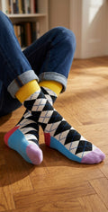 Happy Socks Argyle, Socken Größe 41-46 – Bild 1