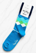 Happy Socks Faded Diamond, Socken Größe 36-40 – Bild 1