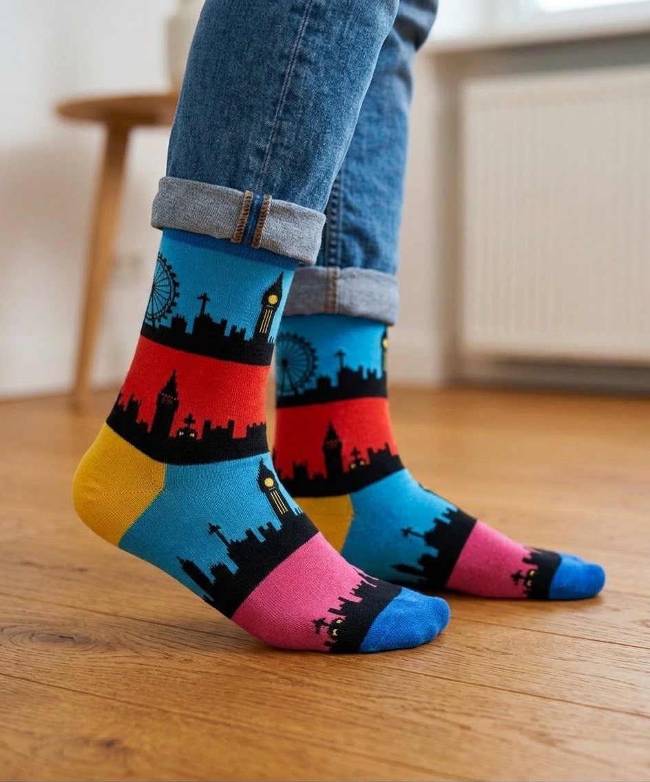 Happy Socks London Edition, Socken Größe 41-46 – Bild 1
