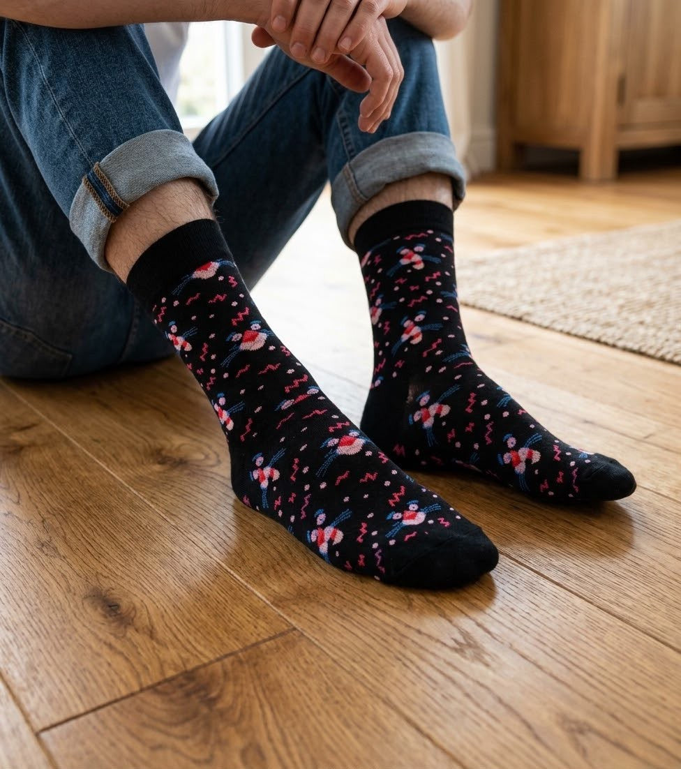 Happy Socks Pink Panther Pink Panic, Socken Größe 41-46 – Bild 1