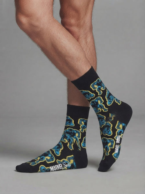 Happy Socks Avengers Black Panther Blue, Socken Größe 36-40 – Bild 2