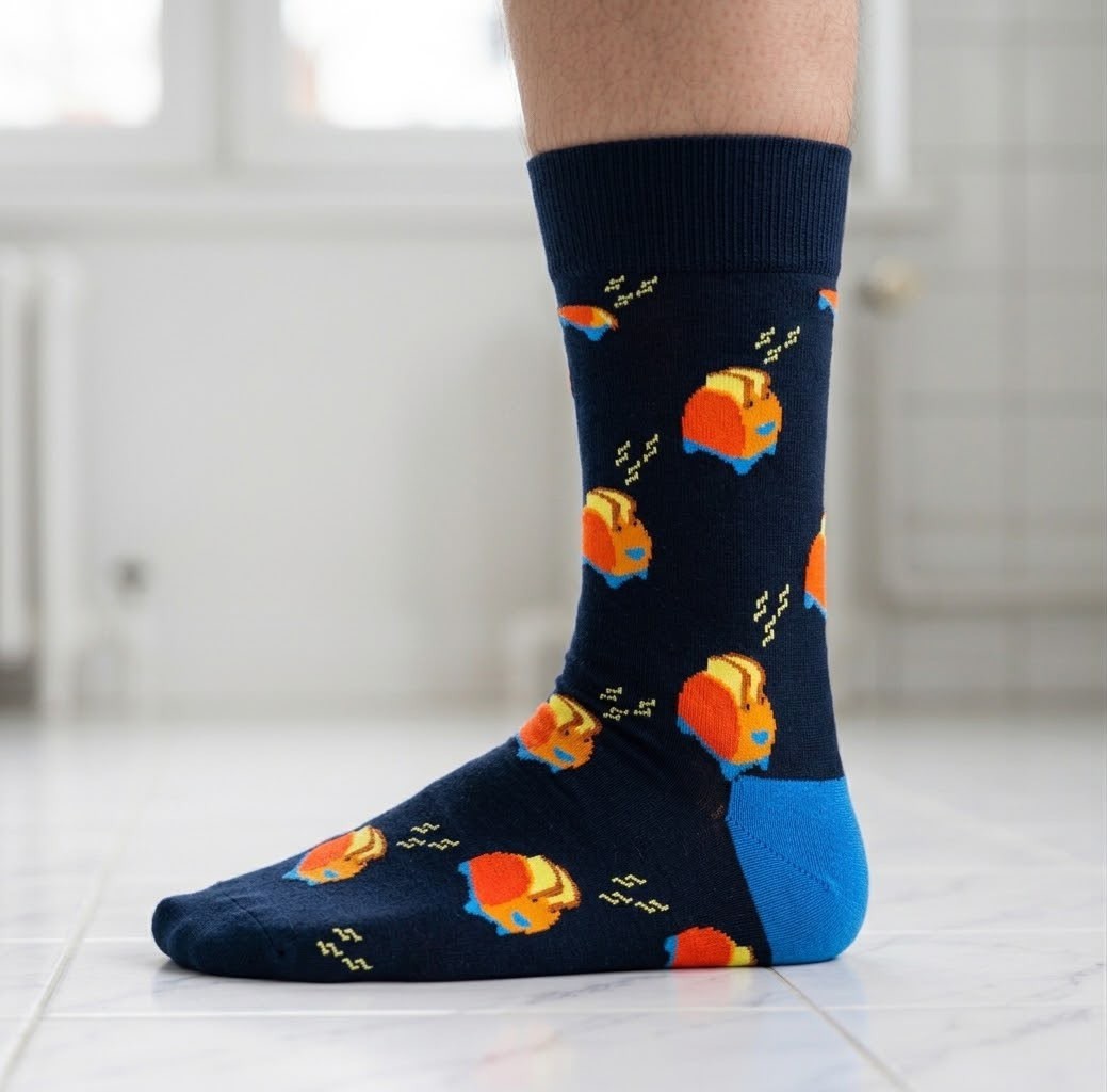 Happy Socks Toast, Socken Größe 41-46 – Bild 1