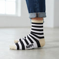 Happy Socks Stripe Schwarz-Weiß, Socken Größe 41-46 – Bild 1