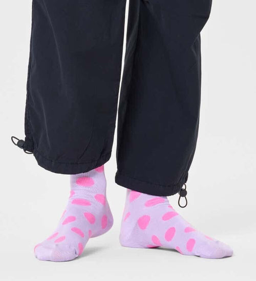 Happy Socks Big Dot Pink Purple, Socken Größe 36-40 – Bild 1