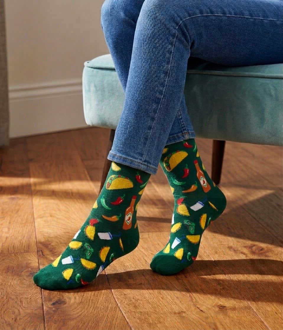 Happy Socks Tacos, Socken Größe 36-40 – Bild 1