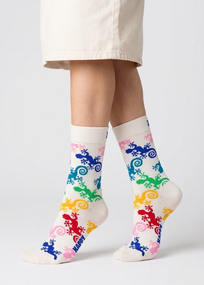 Happy Socks Gecko, Socken Größe 36-40 – Bild 1