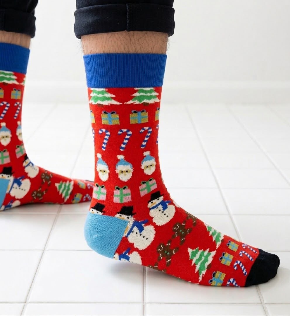 Happy Socks Christmas, Socken Größe 41-46 – Bild 2