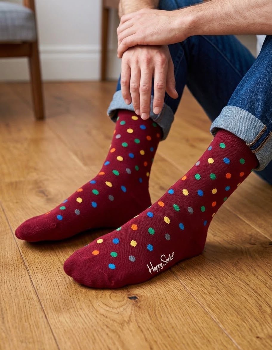 Happy Socks Dot, Socken Größe 41-46 – Bild 1