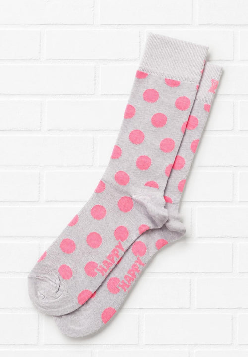 Happy Socks Big Dot Pink, Socken Größe 41-46 – Bild 1