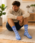 Happy Socks Cloudy Blau, Socken Größe 41-46 – Bild 1