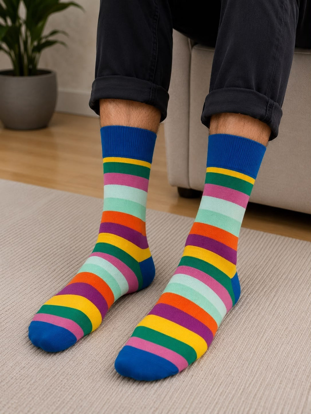 Happy Socks Stripe, Socken Größe 41-46 – Bild 1