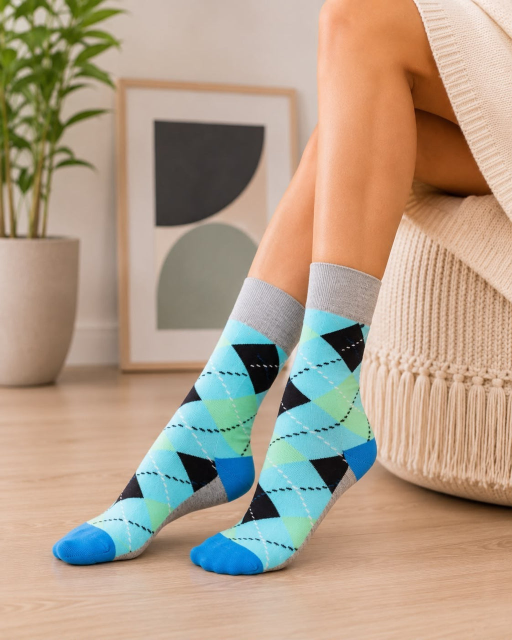 Happy Socks Argyle, Socken Größe 41-46 – Bild 2