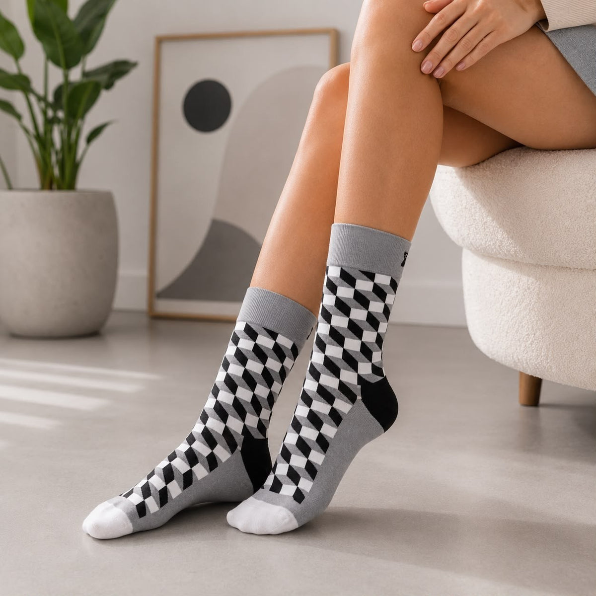 Happy Socks Filled Optic, Socken Größe 36-40 – Bild 1