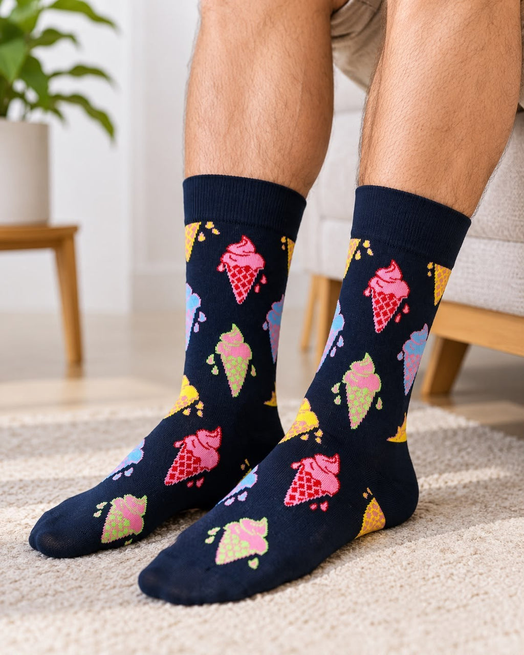 Happy Socks Ice Cream, Socken Größe 41-46 – Bild 1