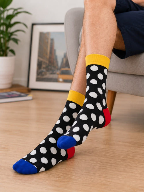 Happy Socks Big Dot White, Socken Größe 41-46 – Bild 2