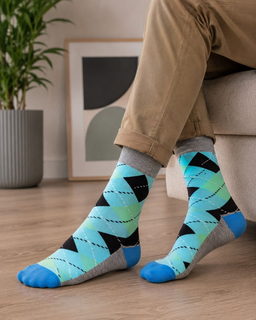 Happy Socks Argyle, Socken Größe 41-46 – Bild 1