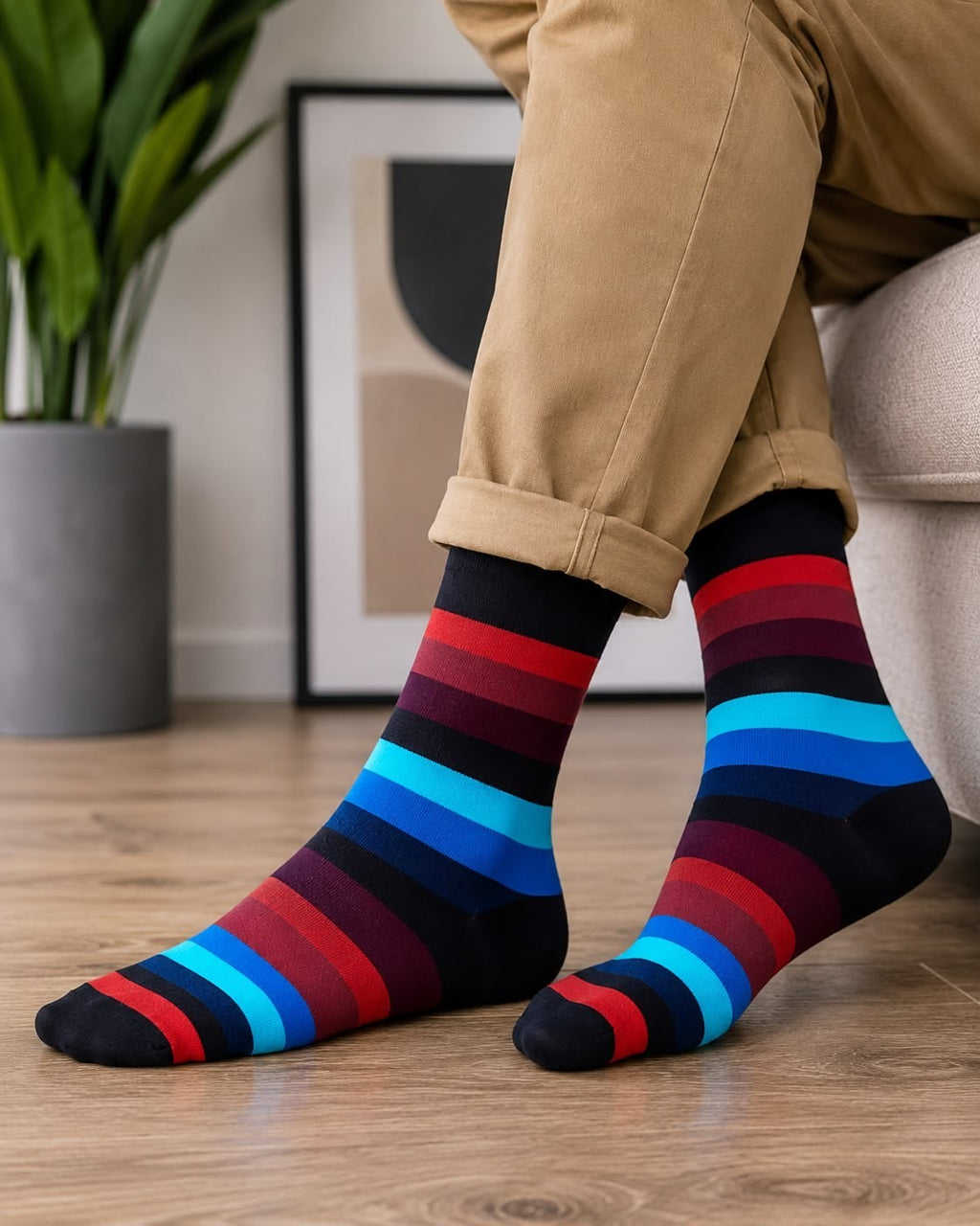 Happy Socks Stripe, Socken Größe 41-46 – Bild 1