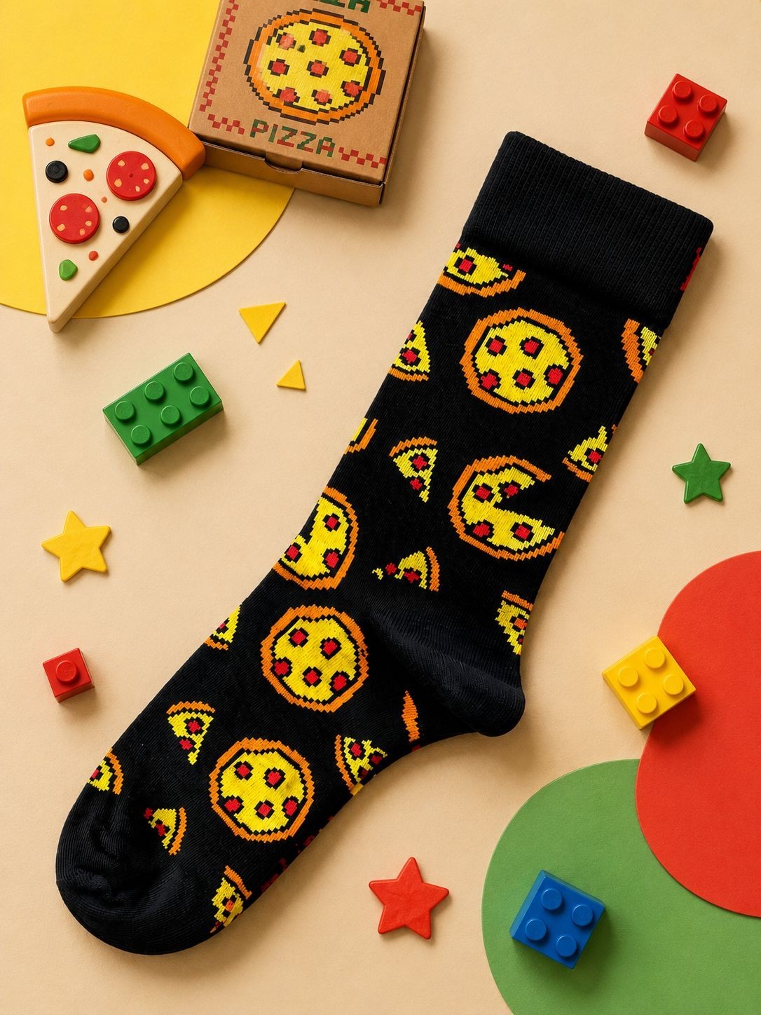 Happy Socks Pizza Love, Socken Größe 41-46 – Bild 3