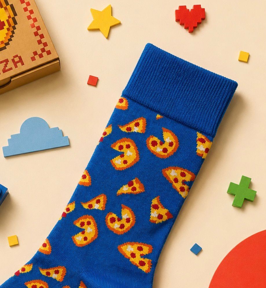Happy Socks Pizza Love, Socken Größe 41-46 – Bild 3