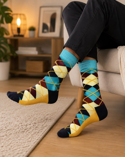 Happy Socks Argyle, Socken Größe 36-40 – Bild 2