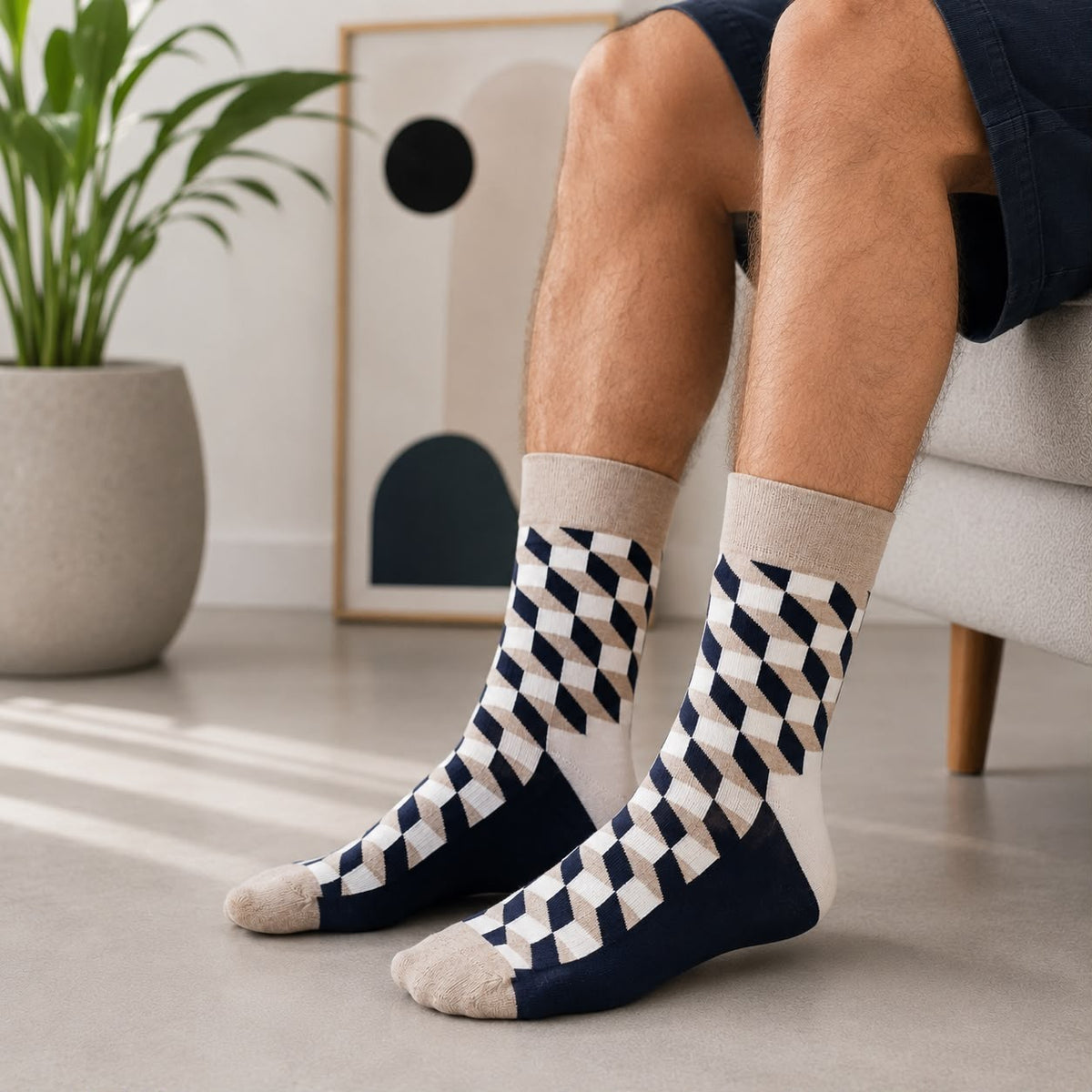 Happy Socks Filled Optic, Socken Größe 41-46 – Bild 1