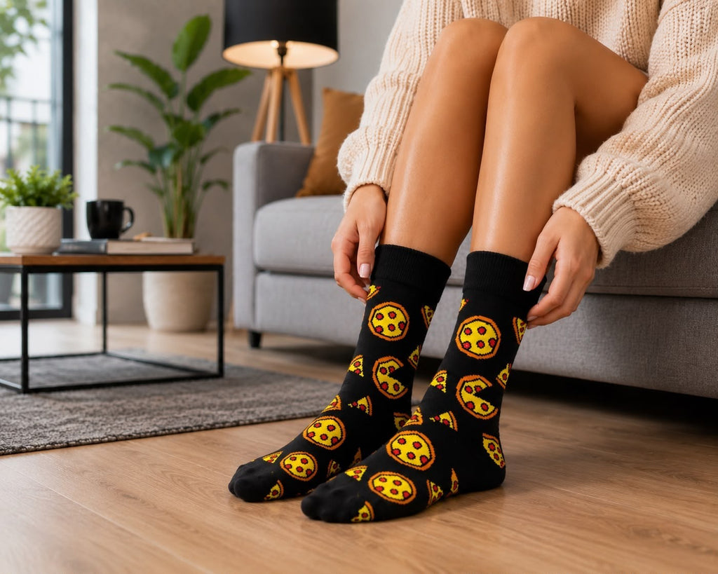 Happy Socks Pizza Love, Socken Größe 41-46 – Bild 2