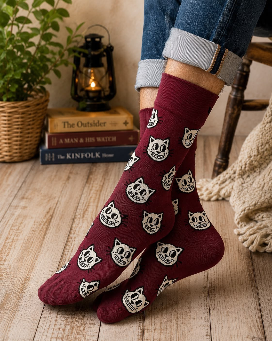 Happy Socks Cat, Socken Größe 41-46 – Bild 2