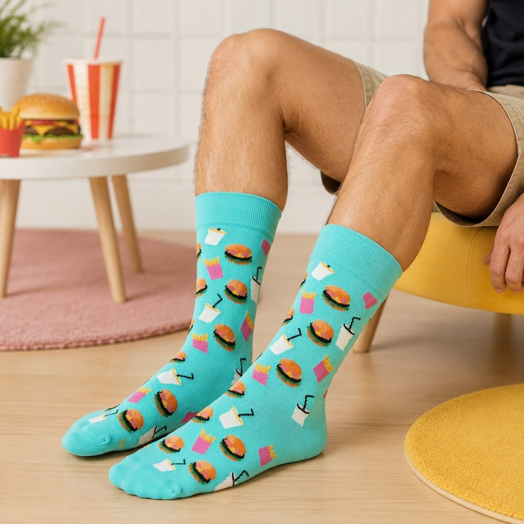 Happy Socks Hamburger, Socken Größe 41-46 – Bild 1
