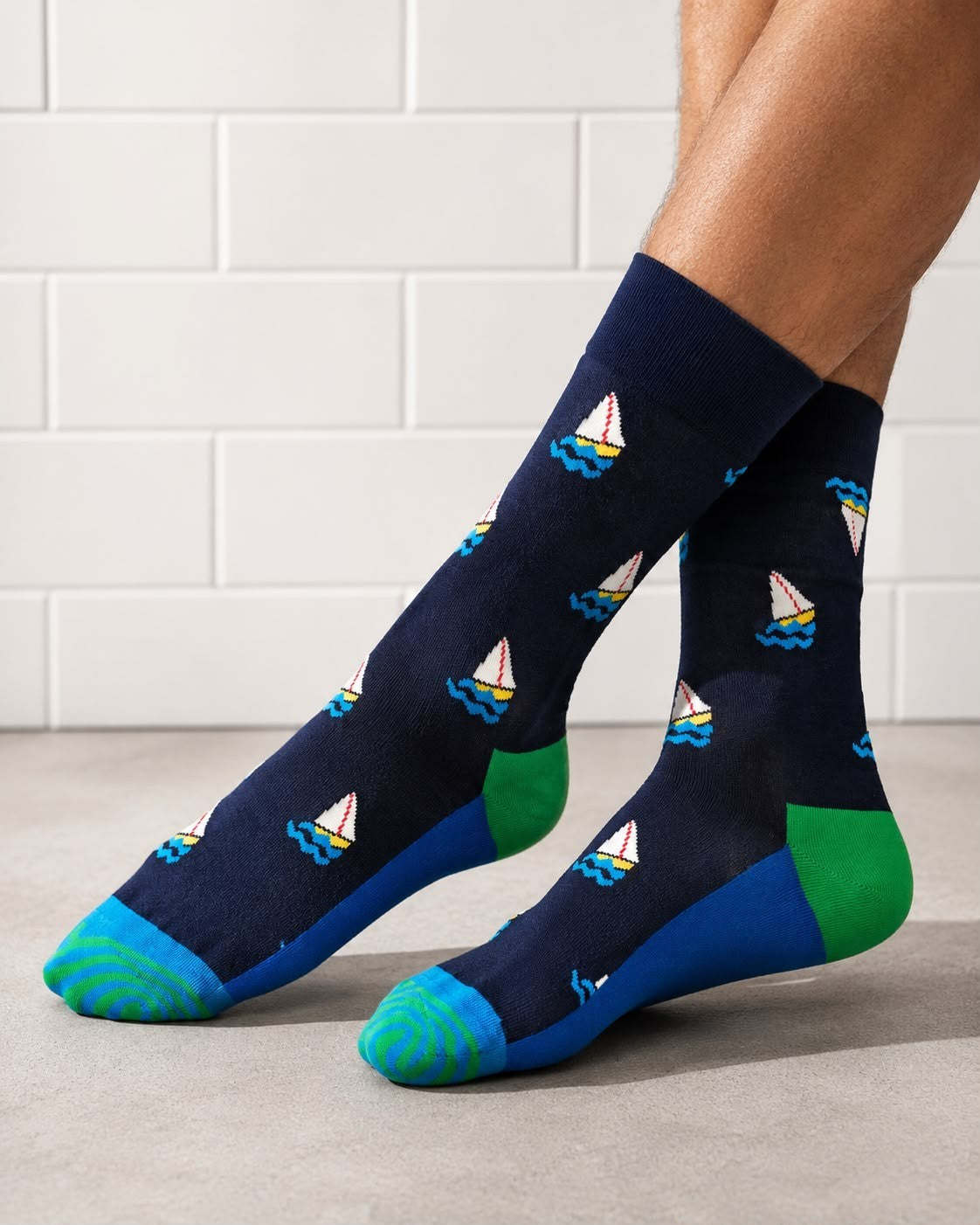 Happy Socks Sailboat, Socken Größe 36-40 – Bild 2