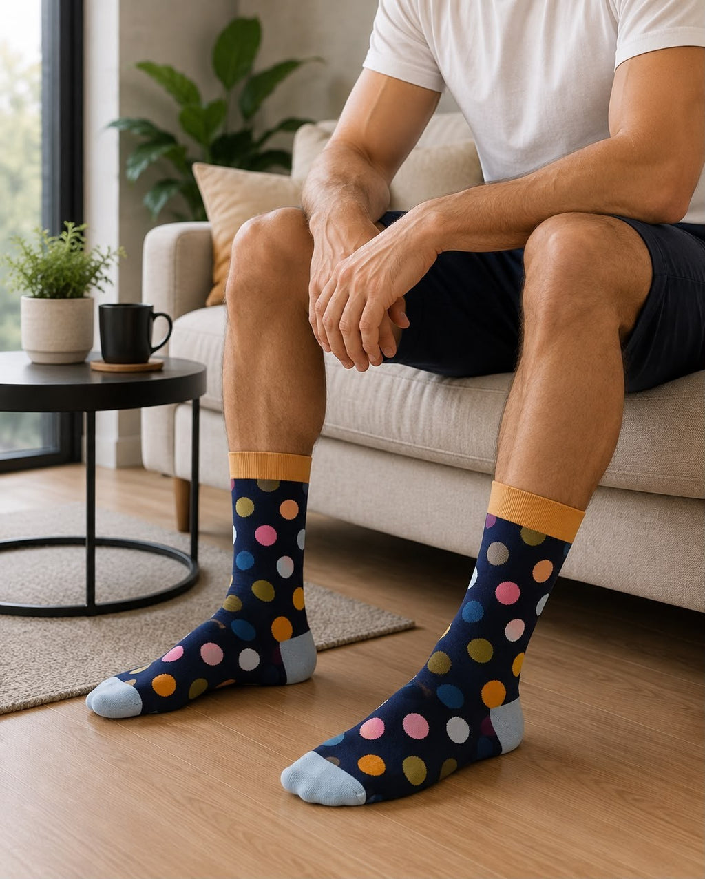 Happy Socks Big Dot, Socken Größe 41-46 – Bild 1